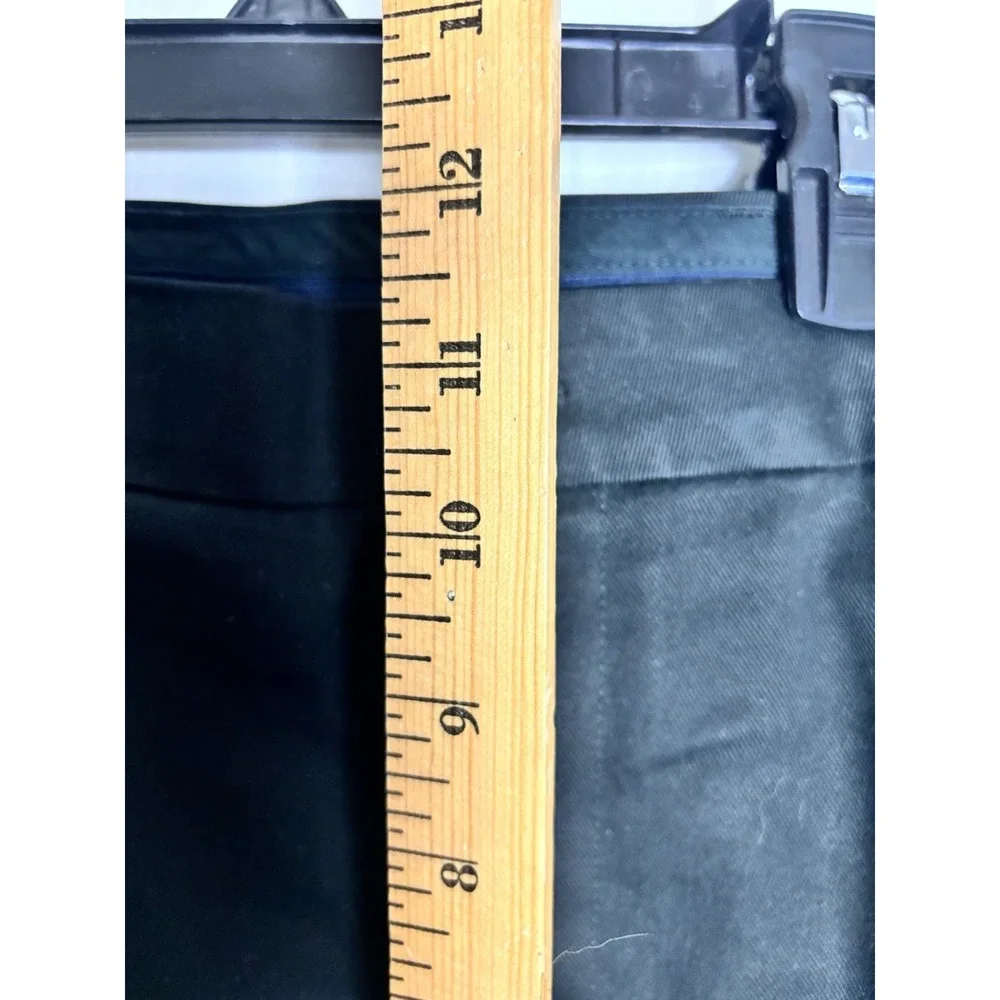 Brooks Brothers Advance Chino Clark Mens 38x30‎ Black Pants Preppy Business
